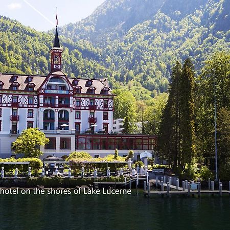 Hotel Vitznauerhof - Lifestyle Hideaway At Lake Lucerne Kültér fotó