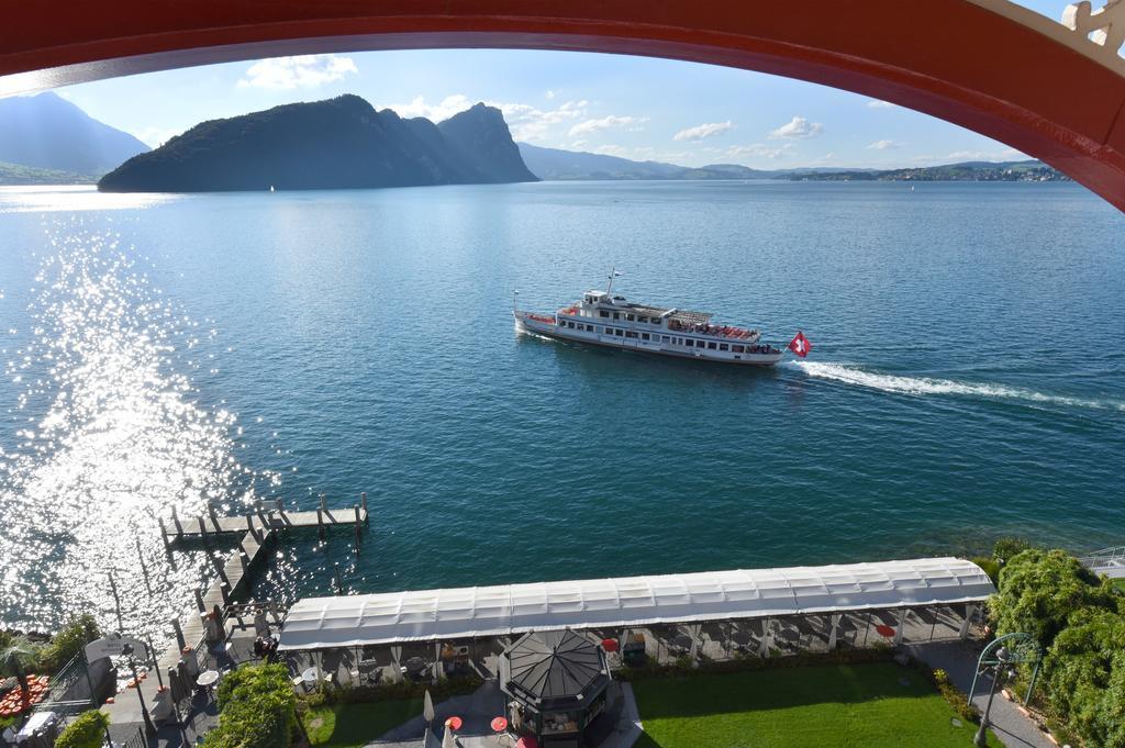 Hotel Vitznauerhof - Lifestyle Hideaway At Lake Lucerne Kültér fotó