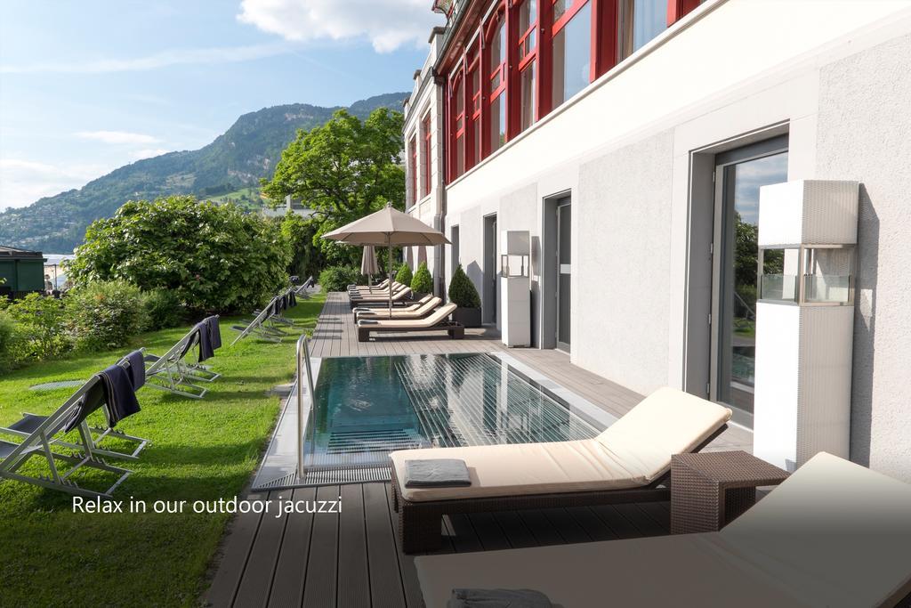 Hotel Vitznauerhof - Lifestyle Hideaway At Lake Lucerne Kültér fotó