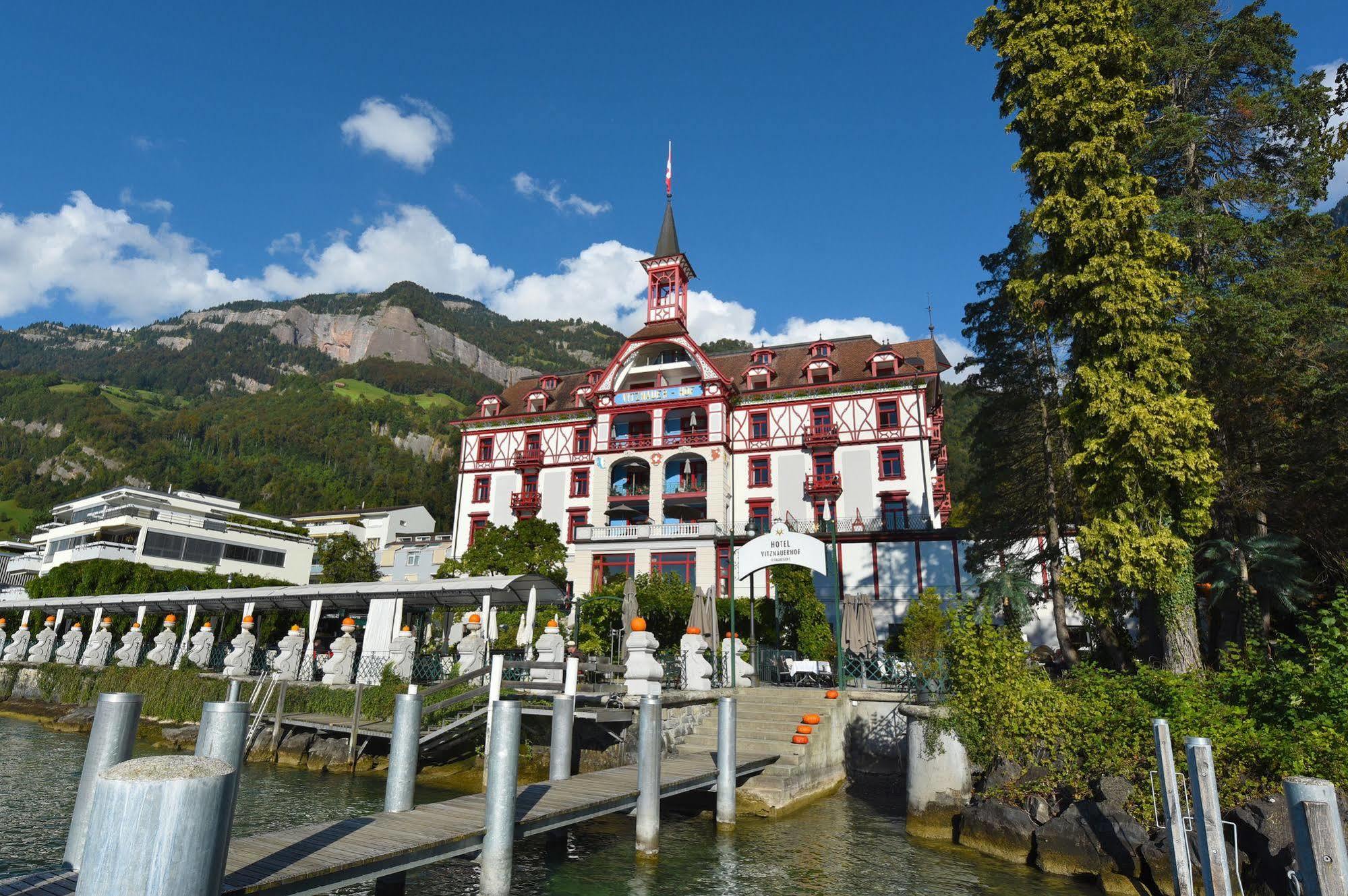 Hotel Vitznauerhof - Lifestyle Hideaway At Lake Lucerne Kültér fotó