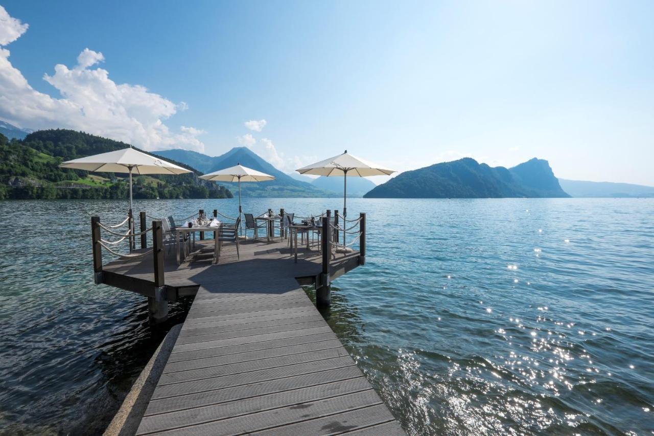 Hotel Vitznauerhof - Lifestyle Hideaway At Lake Lucerne Kültér fotó